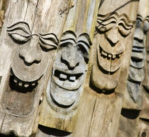happy faces
